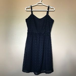 Navy blue dress